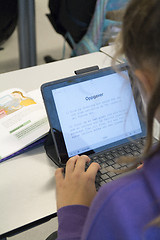 Image showing iPad in School