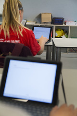 Image showing iPad in School