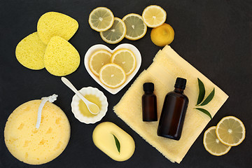 Image showing Lemon Spa Beauty Treatment