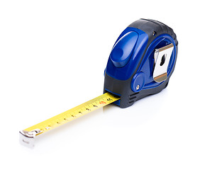 Image showing Measuring tape on white