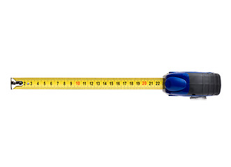 Image showing Measuring tape on white