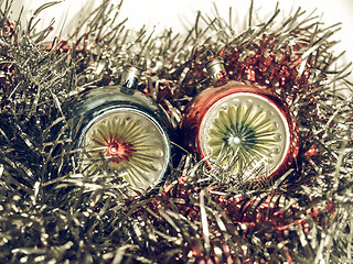Image showing Vintage looking Christmas decoration