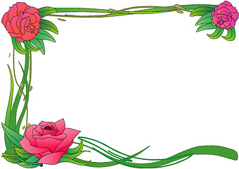 Image showing Rose Border