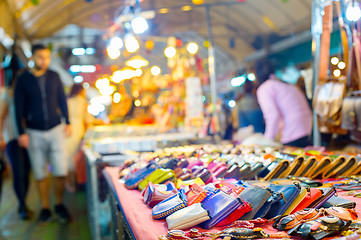 Image showing Chiang Mai night market. Thailand