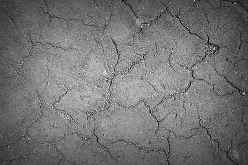 Image showing cracked asphalt texture