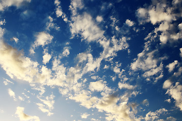 Image showing beautiful sky natural background