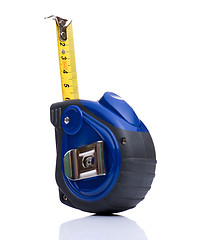 Image showing Measuring tape on white