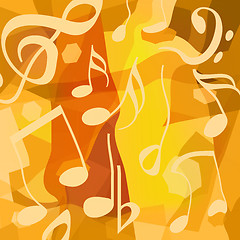 Image showing Liquid music background