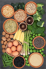 Image showing Healthy High Protein Food Selection