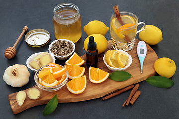 Image showing Alternative Cold and Flu Remedy
