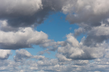 Image showing Clouds and sky background