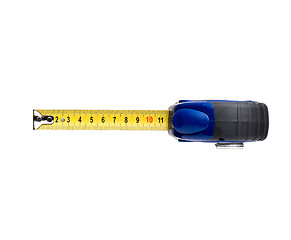 Image showing Measuring tape on white