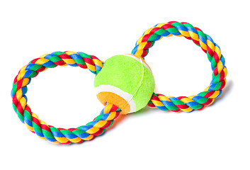 Image showing Dog toy on white