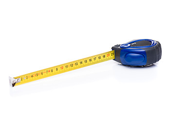 Image showing Measuring tape on white