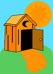 Image showing Outhouse