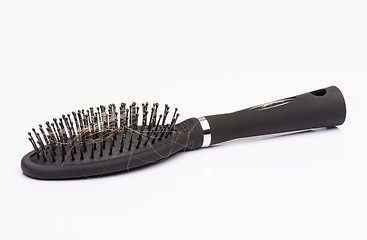 Image showing Hair comb brush on white