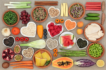 Image showing Super Food for Healthy Living