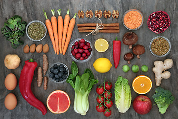 Image showing Health Food to Slow the Ageing Process