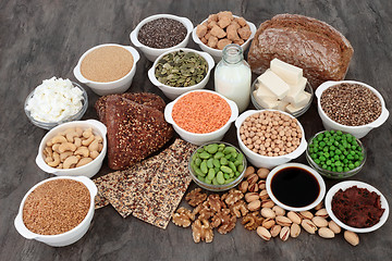 Image showing Vegan Health Food for a Healthy Life