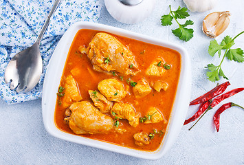 Image showing chicken curry