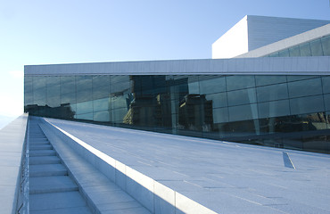 Image showing The new Opera House in Oslo