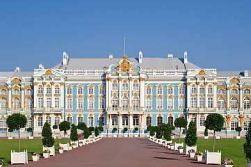 Image showing The Catherine Palace is the Baroque style, Tsarskoye Selo (Pushk