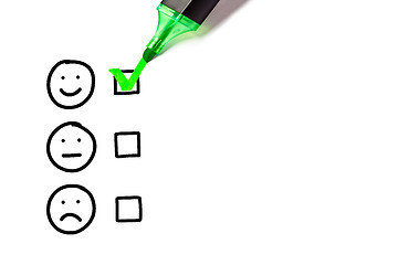 Image showing Blank Excellent Customer Service Evaluation Form