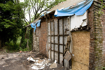 Image showing Abandoned building