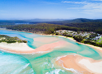 Image showing Idyllic beaches of Durras Australia