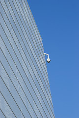 Image showing Wall detail of new Opera House in Oslo