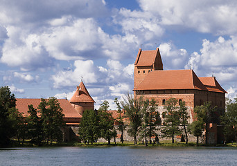 Image showing Trakai Castle near Vilnius