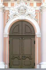 Image showing Decorative baroque door