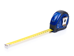 Image showing Measuring tape on white