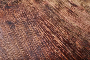 Image showing Old Wooden Desk