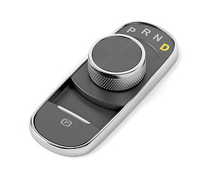 Image showing Car dial gear selector