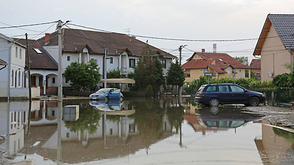 Image showing Flooded Street