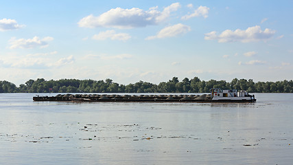 Image showing River Barge