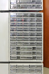 Image showing Small Transparent Drawers