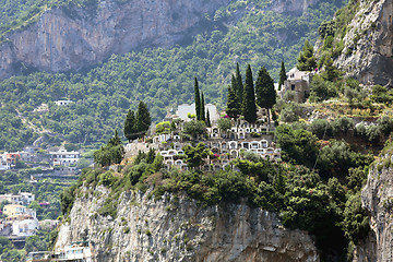 Image showing Cemetery Positano