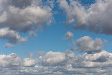 Image showing Clouds and sky background