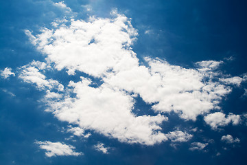 Image showing sky and clouds background 1