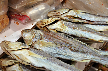 Image showing Dried and salted fish