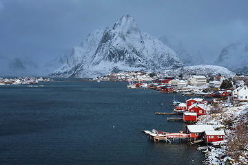 Image showing Reine fishing village, Norway