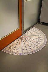 Image showing Protractor