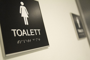 Image showing Toilet Sign