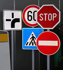 Image showing Traffic Sign Mix