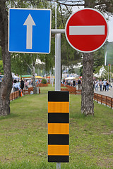 Image showing Traffic Sign Pole