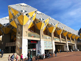 Image showing Cube Houses in Rotterdam