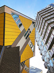 Image showing Cube Houses in Rotterdam