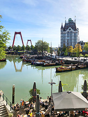 Image showing panoramic view of Rotterdam